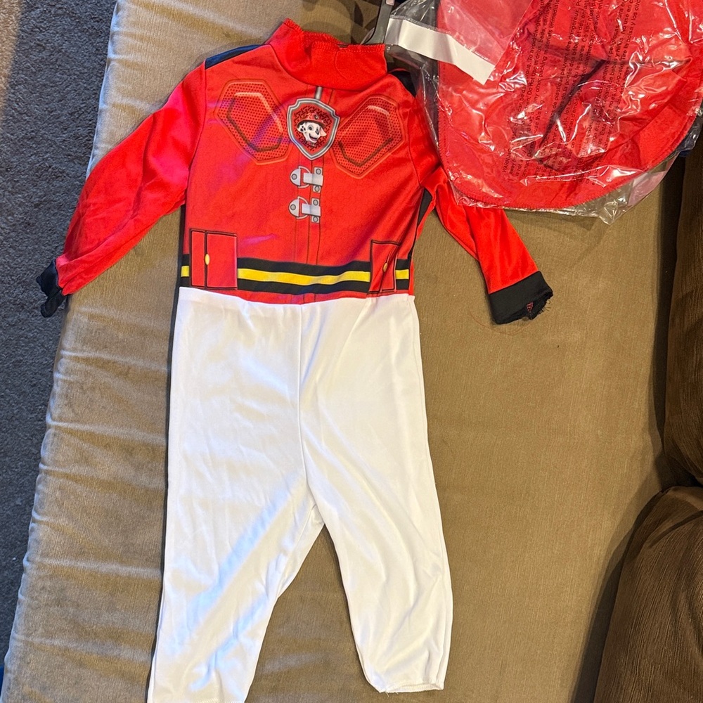 Nickelodeon Red and White Superhero Costume